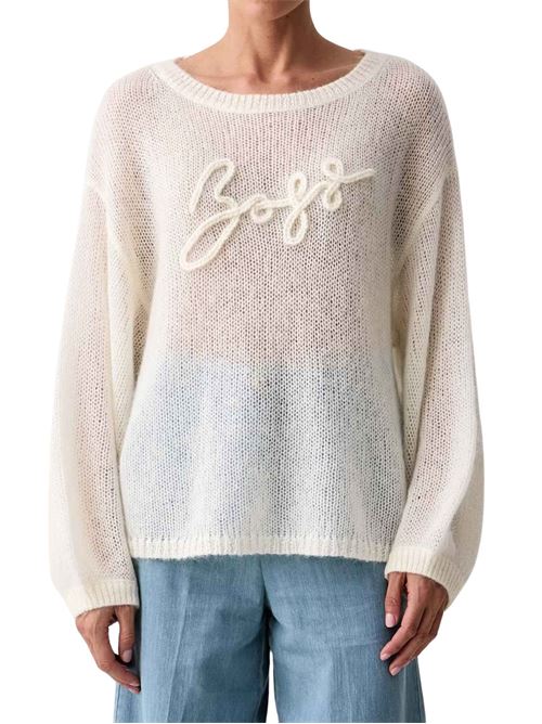 Maglione oversize con logo ricamato Boss Orange | 50570093118